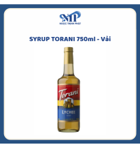 SYRUP TORANI 750ml - Siro Vải (CTKM: Mua 12 chai giảm 2k/chai, có thể mix)