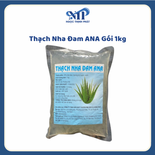 Thạch Nha Đam ANA gói 1kg (CTKM: Mua 1 thùng giảm 2k/gói)