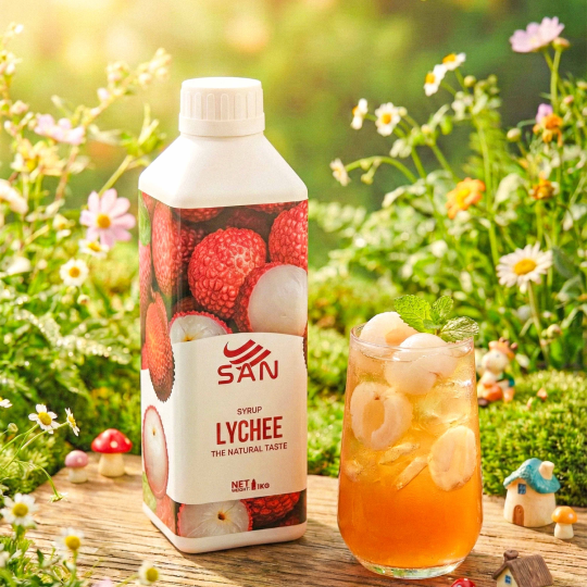 SYRUP SAN 1KG - Syrup Vải