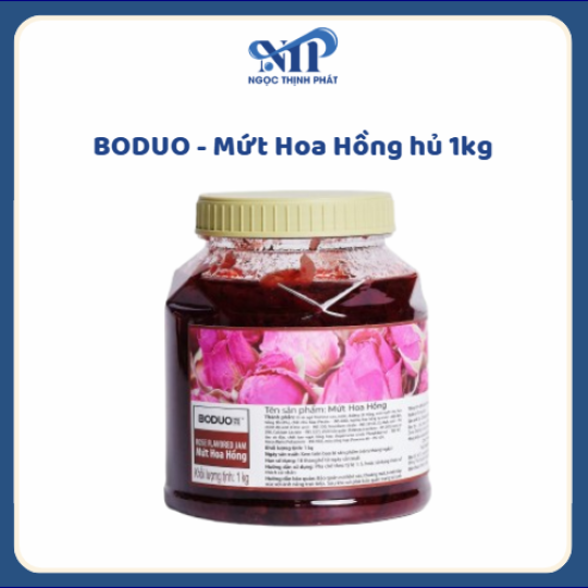 BODUO - Mứt Hoa Hồng hủ 1kg