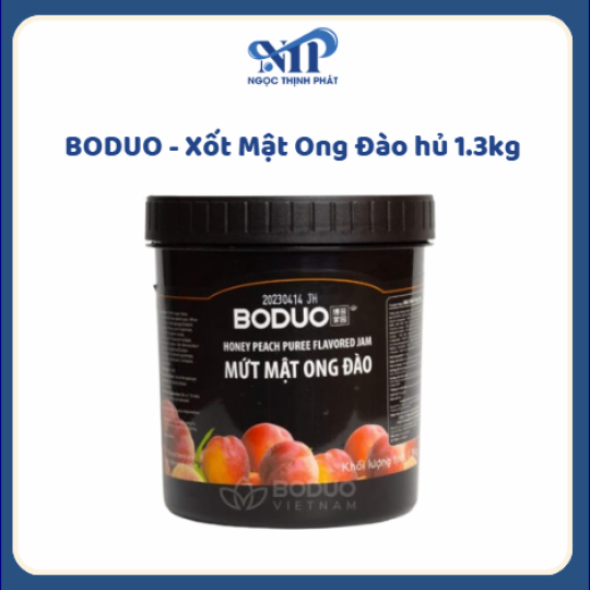 BODUO - Xốt Mật Ong Đào hủ 1.3kg