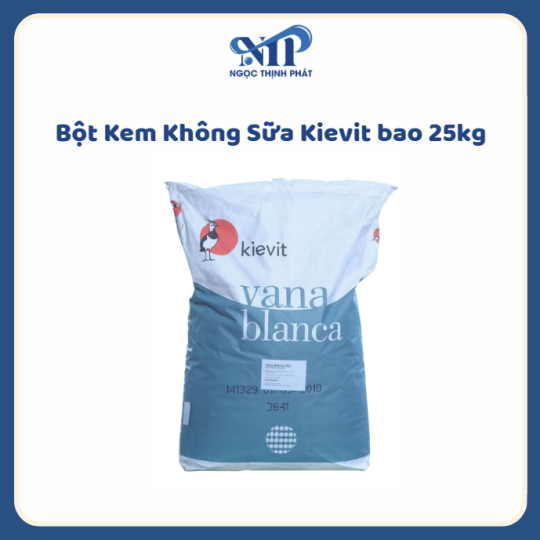 Bột kem không sữa kievit bao 25 kg (Indonesia)