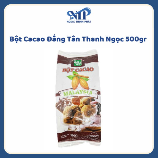 Bột Cacao Đắng Tân Thanh Ngọc 500gr