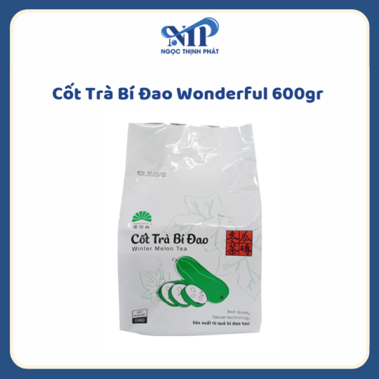 Cốt Trà Bí Đao Wonderful 600gr 