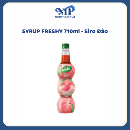 SYRUP FRESHY 710ml - Siro Đào (CTKM: Mua 12 chai giảm 5k/chai, có thể mix)