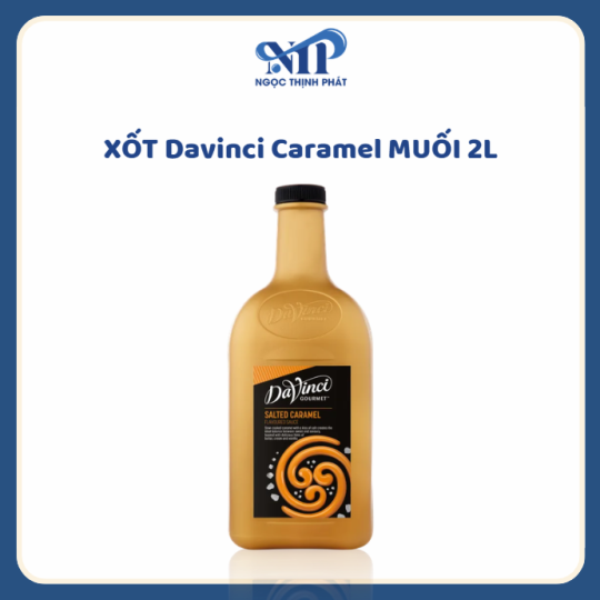DAVINCI - Xốt Caramel MUỐI 2L - Salted Caramel Flavoured Sauce