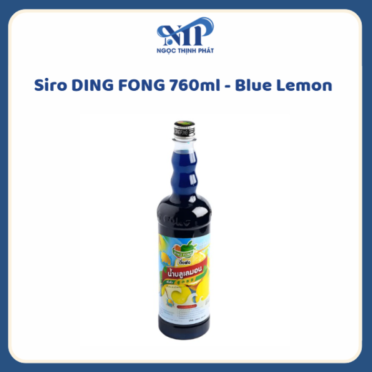 Siro DingFong 760ml - Blue Lemon