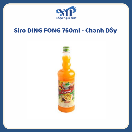 Siro DingFong 760ml - Chanh Dây 