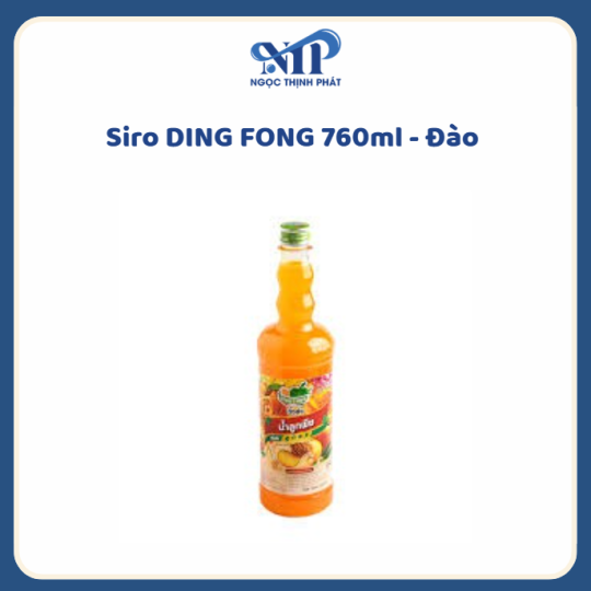 Siro DingFong 760ml - Đào 