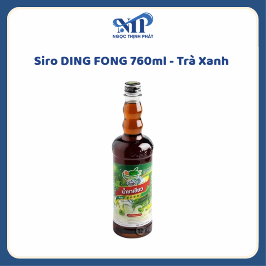 Siro DingFong 760ml - Trà Xanh 