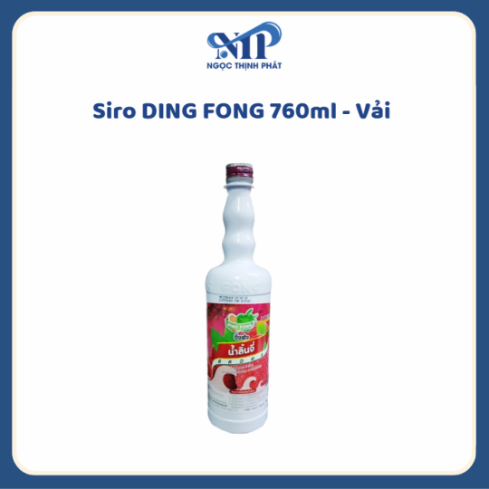 Siro DingFong 760ml - Vải