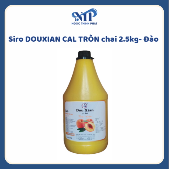 Siro DOUXIAN CAL TRÒN chai 2.5kg - Đào