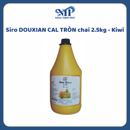 Siro DOUXIAN CAL TRÒN chai 2.5kg - Kiwi