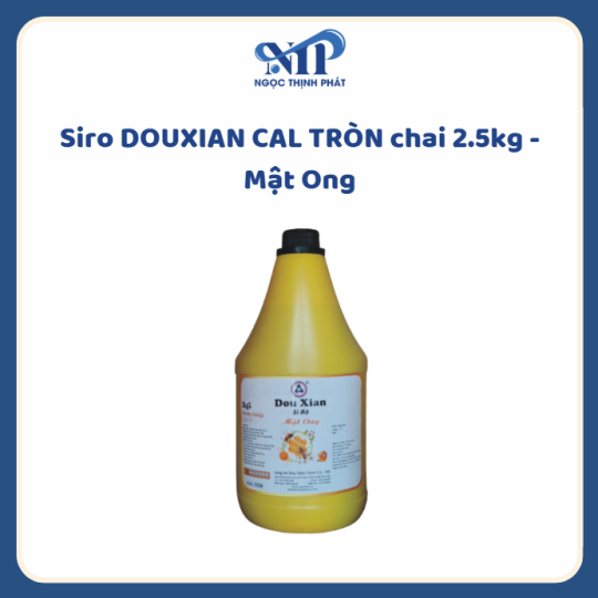 Siro DOUXIAN CAL TRÒN chai 2.5kg - Mật Ong