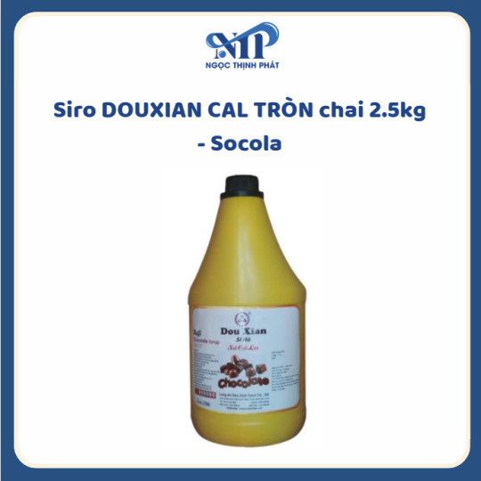 Siro DOUXIAN CAL TRÒN chai 2.5kg - Sô Cô La