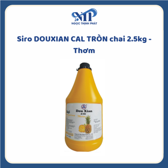 Siro DOUXIAN CAL TRÒN chai 2.5kg - Thơm
