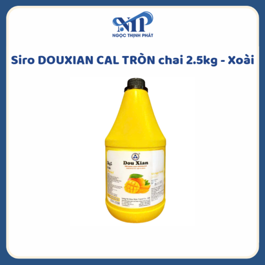 Siro DOUXIAN CAL TRÒN chai 2.5kg - Xoài