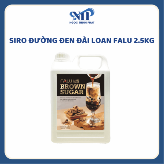 Siro Đường Đen FALU chai 2.5kg 