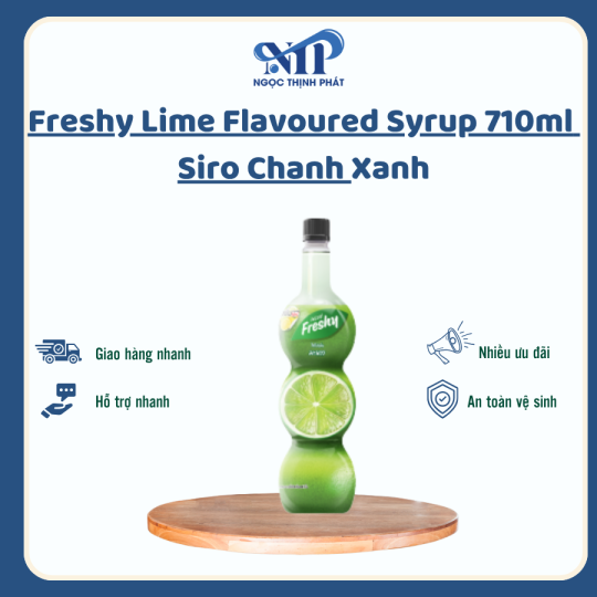 Freshy Lime Flavoured Syrup 710ml – Siro Chanh Xanh