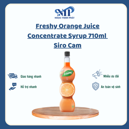 Freshy Orange Juice Concentrate Syrup 710ml – Siro Cam