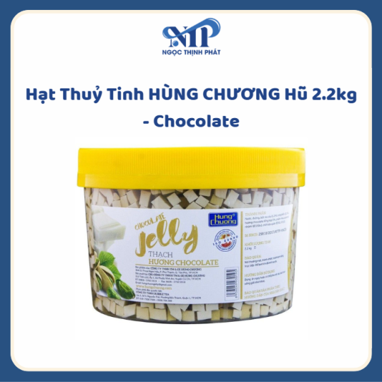 Thạch HÙNG CHƯƠNG hủ 2.2kg - vị  Chocolate