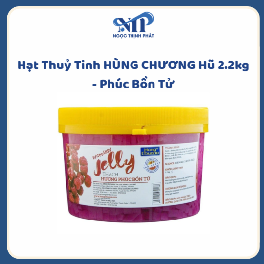 Thạch HÙNG CHƯƠNG hủ 2.2kg - vị Phúc Bồn Tử