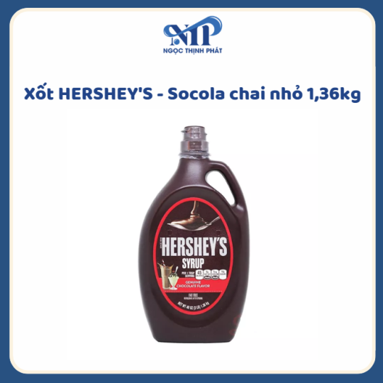 Xốt HERSHEY'S  - Socola chai lớn 1.36kg