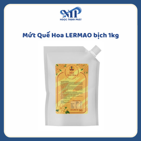 Mứt Quế Hoa LERMAO bịch 1kg