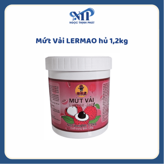 Mứt Vải LERMAO hủ 1,2kg