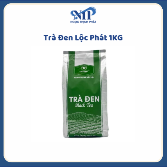 Trà Đen Lộc Phát 1kg - (CTKM: Mua 1 thùng giảm 5k/gói, có thể mix)