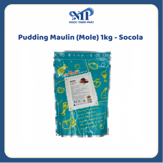Pudding Maulin (Mole) 1kg - SôCôLa  (CTKM: Mua 1T giảm 5k/ 1 gói, có thể mix)