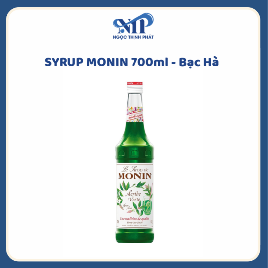 SYRUP MONIN 700ml - Siro Bạc Hà