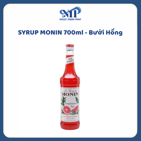 SYRUP MONIN 700ml - Siro Bưởi Hồng