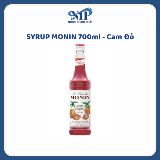 SYRUP MONIN 700ml - Siro Cam Đỏ