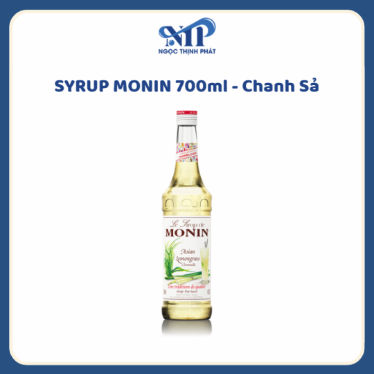 SYRUP MONIN 700ml - Siro Chanh Sả