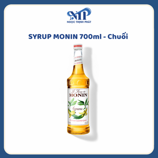 SYRUP MONIN 700ml - Siro Chuối