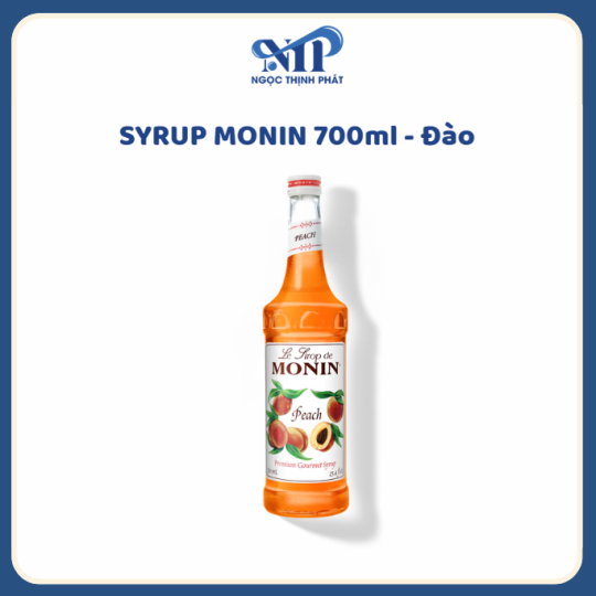 SYRUP MONIN 700ml - Siro Đào