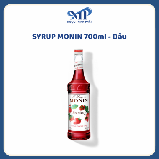 SYRUP MONIN 700ml - Siro Dâu