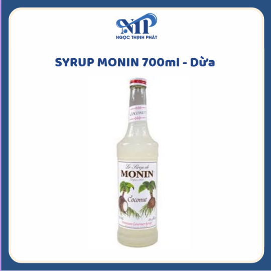 SYRUP MONIN 700ml - Siro Dừa