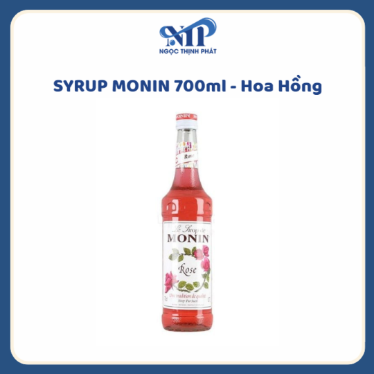 SYRUP MONIN 700ml - Siro Hoa Hồng