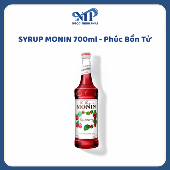 SYRUP MONIN 700ml - Siro Phúc Bồn Tử