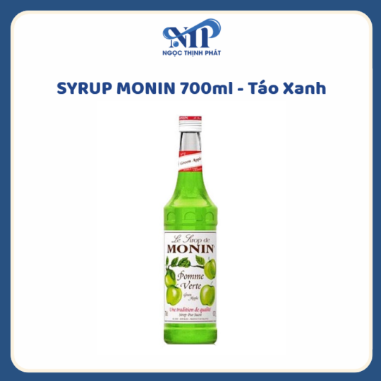 SYRUP MONIN 700ml - Siro Táo Xanh