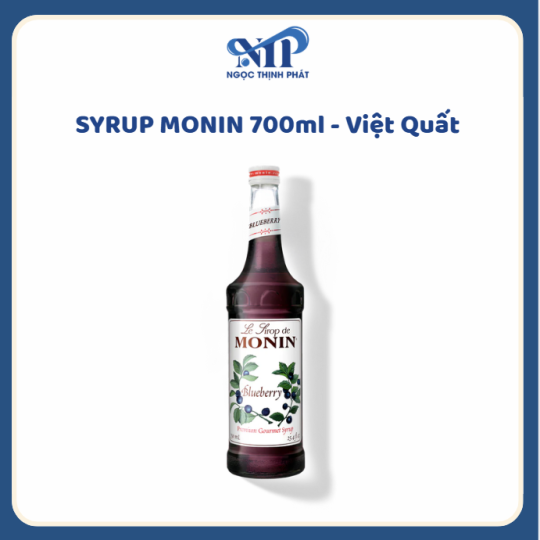 SYRUP MONIN 700ml - Siro Việt Quất
