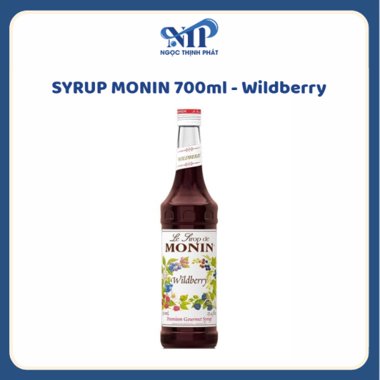 SYRUP MONIN 700ml - Siro Wildberry