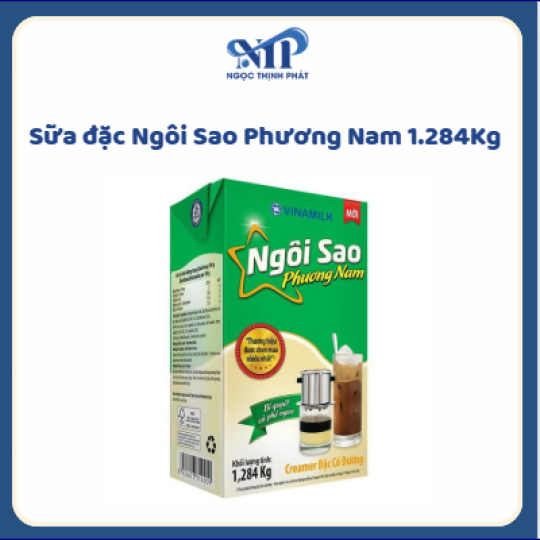 Sữa đặc Ngôi Sao Phương Nam 1.284Kg (CTKM: Mua 1 thùng giảm 2k/hộp)