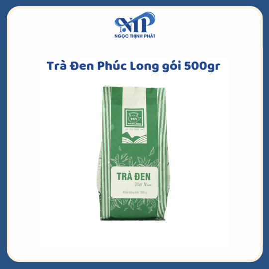 Trà Đen PHÚC LONG gói 500gr (CTKM: Mua 1 thùng giảm 7k/gói)