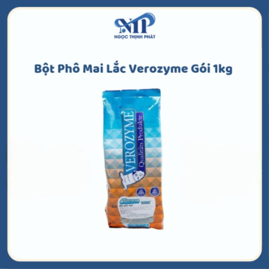 Bột Phô Mai Lắc Verozyme Gói 1kg (Màu Cam)