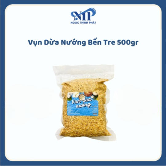 Vụn Dừa Nướng Bến Tre 500gr