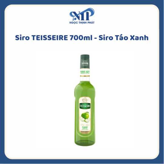 SYRUP TEISSEIRE 700ml - Siro Táo Xanh