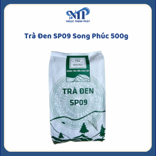 Trà Đen SP09 SONG PHÚC Tea gói 500gr (CTKM: Mua 1 thùng giảm 1k/gói)